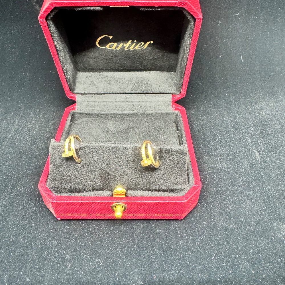 CARTIER JUSTE UN CLOU EARRINGS